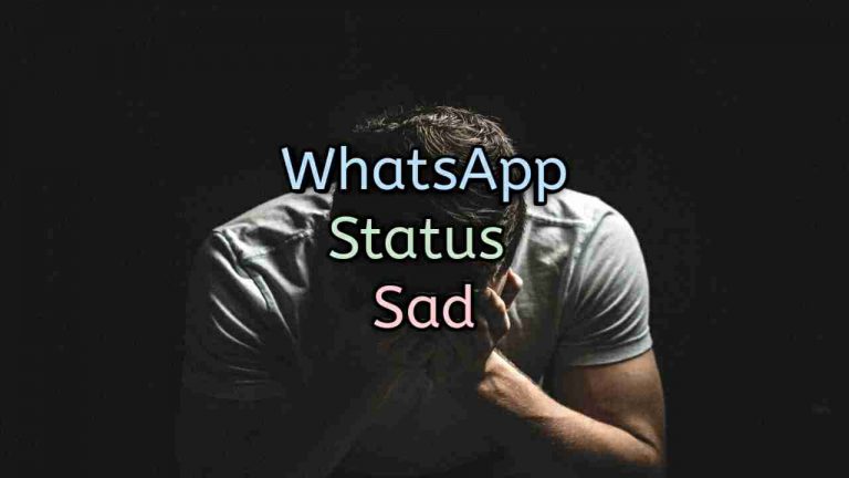 Whatsapp Status Sad