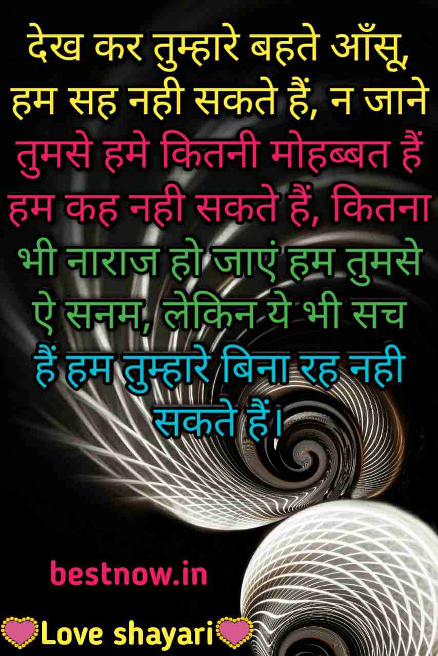 hindi shayari on love

