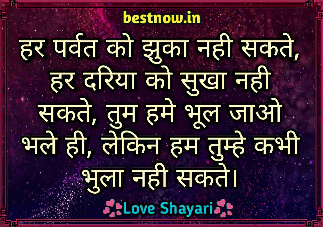 love shayari in hindi

