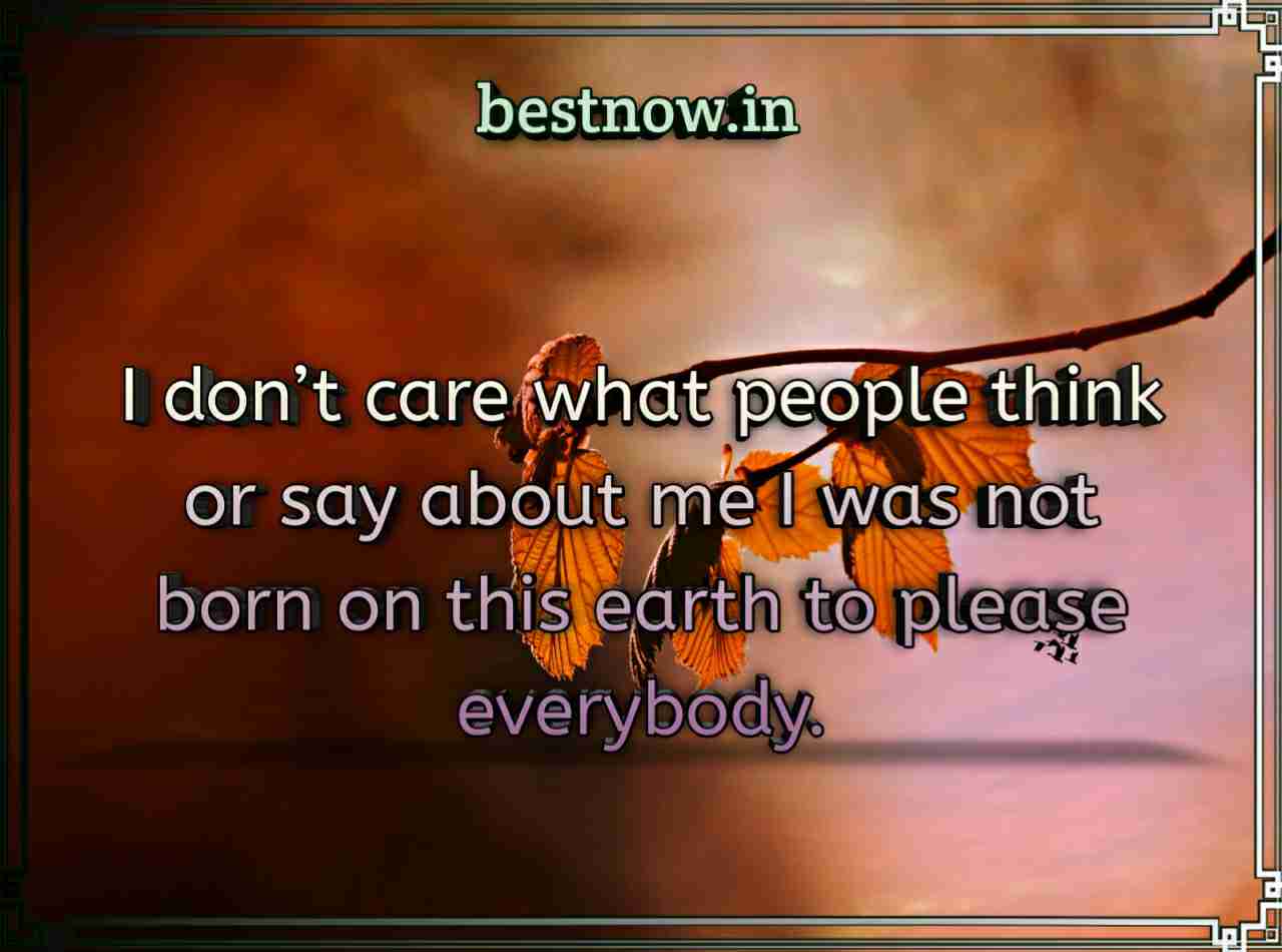 Attitude Status In English