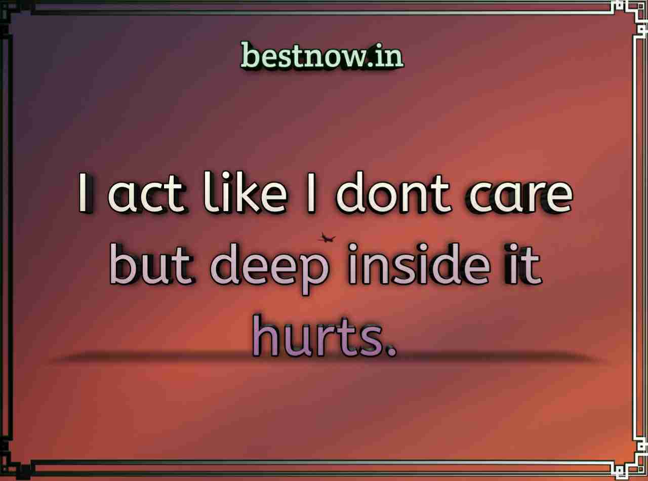 Sad Status In English