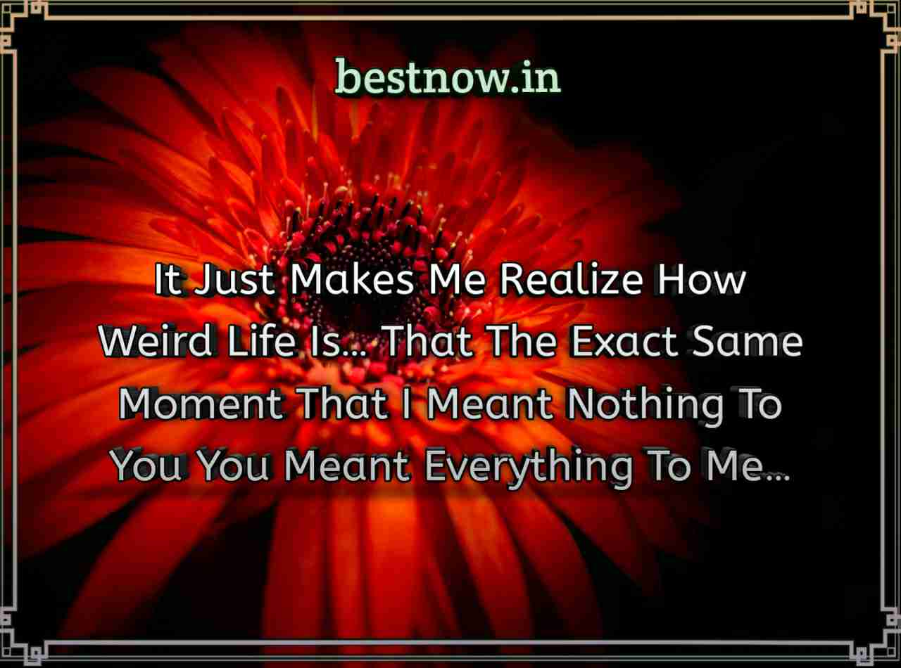 Sad Status In English