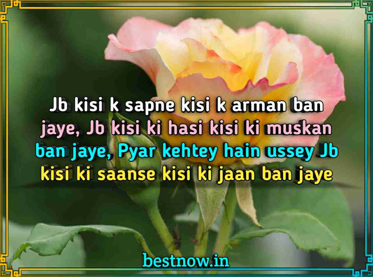 Love shayari in English