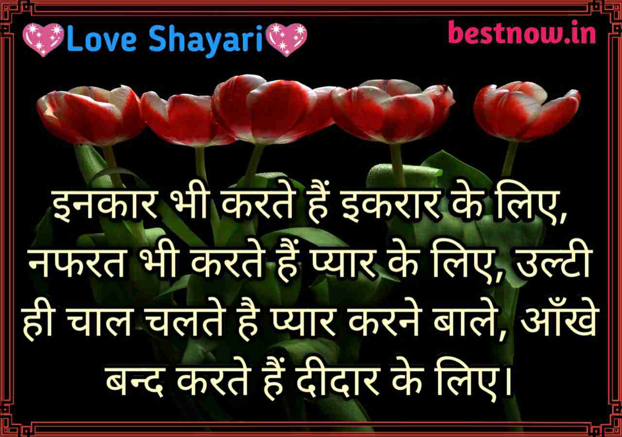 love shayari in hindi


