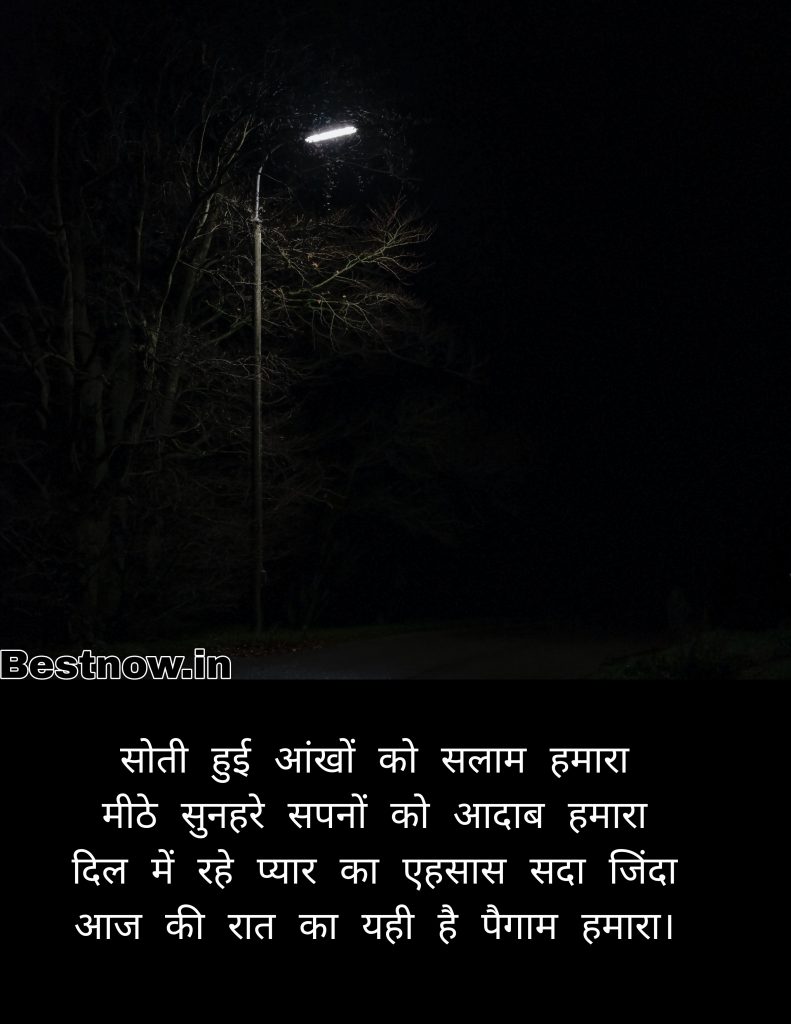 Good Night Message In Hindi
